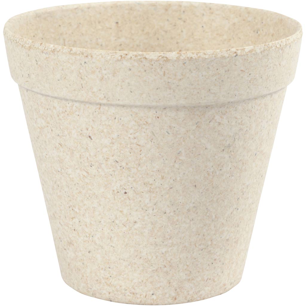 Flower pot, H: 10 cm, dia. 11 cm, 1 pc