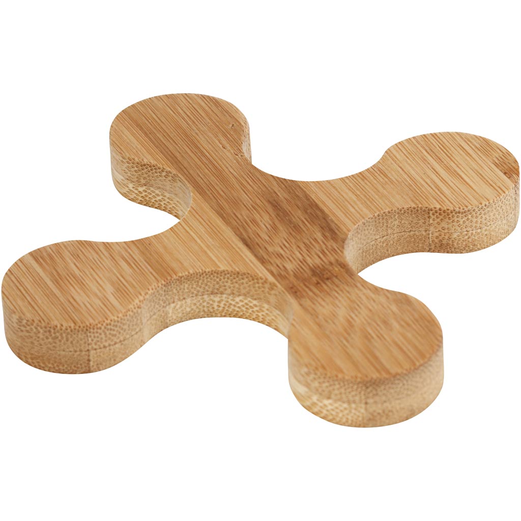 Trivet, L: 12 cm, W: 12 cm, 1 pc