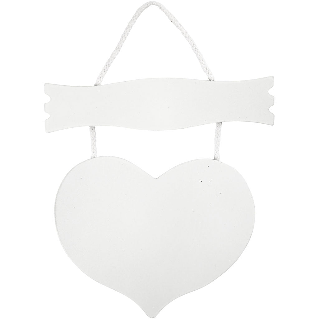 Heart and sign, size 28x19 cm, thickness 5 mm, 1 pc