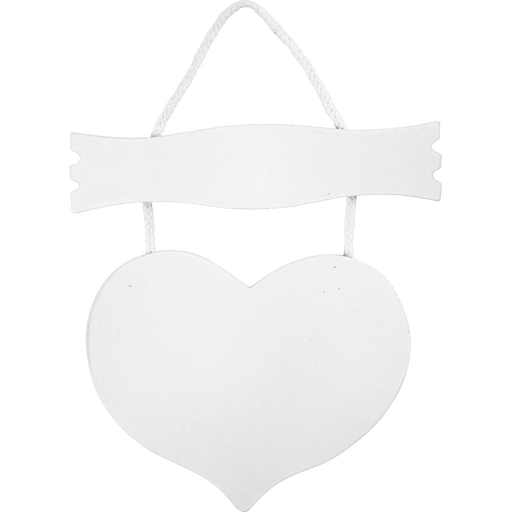 Heart and sign, size 28x19 cm, thickness 5 mm, 10 pc/ 1 pack