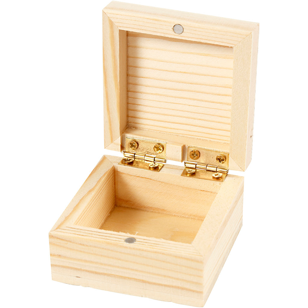 Jewellery Box, size 6x6x3,5 cm, 1 pc