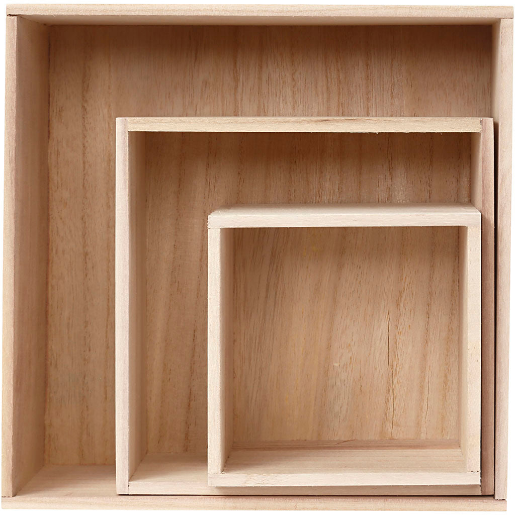 Wooden Storage Boxes