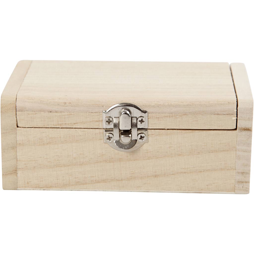 Jewellery Box, H: 4.5 cm, L: 11.5 cm, W: 7,5 cm, 1 pc