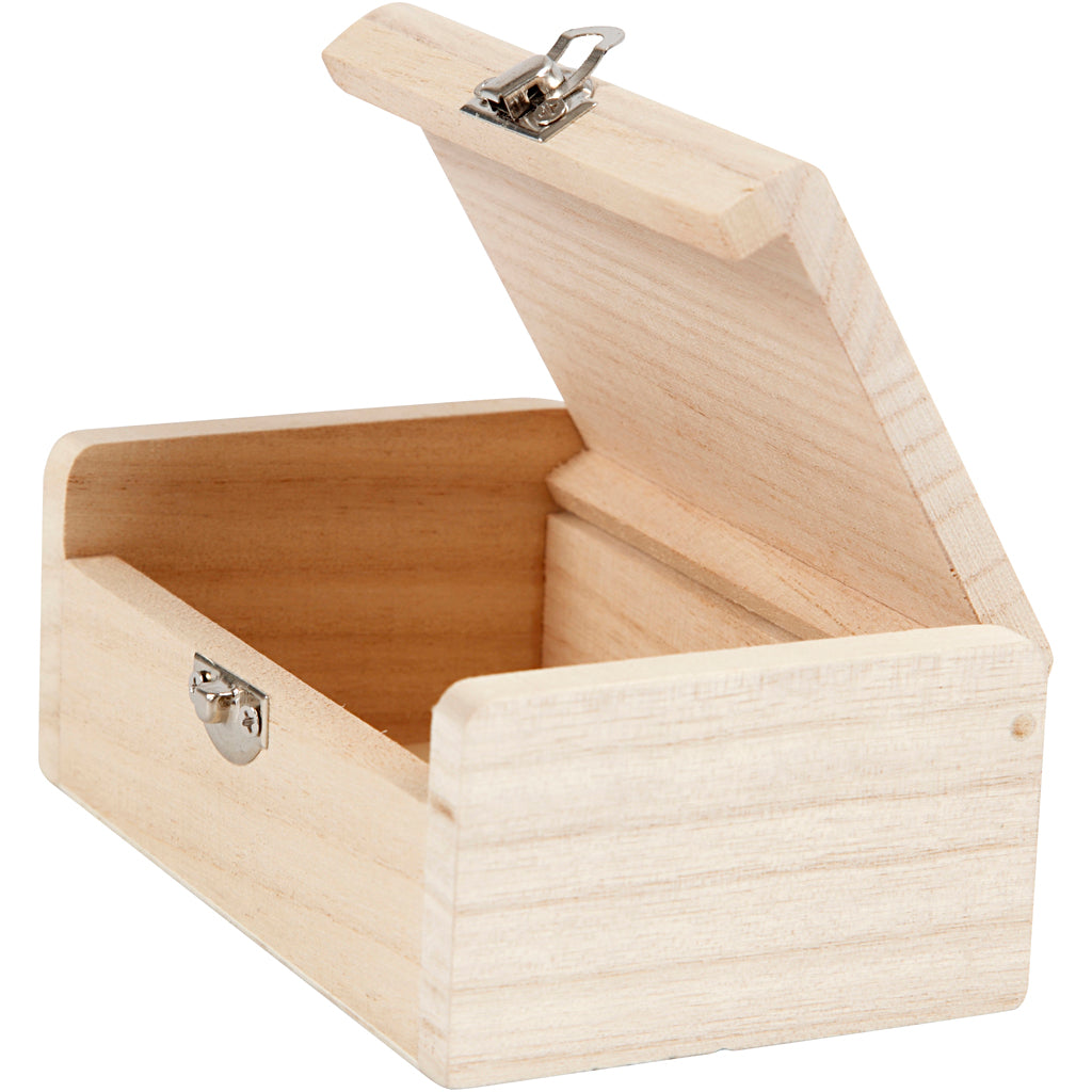 Jewellery Box, H: 4.5 cm, L: 11.5 cm, W: 7,5 cm, 1 pc