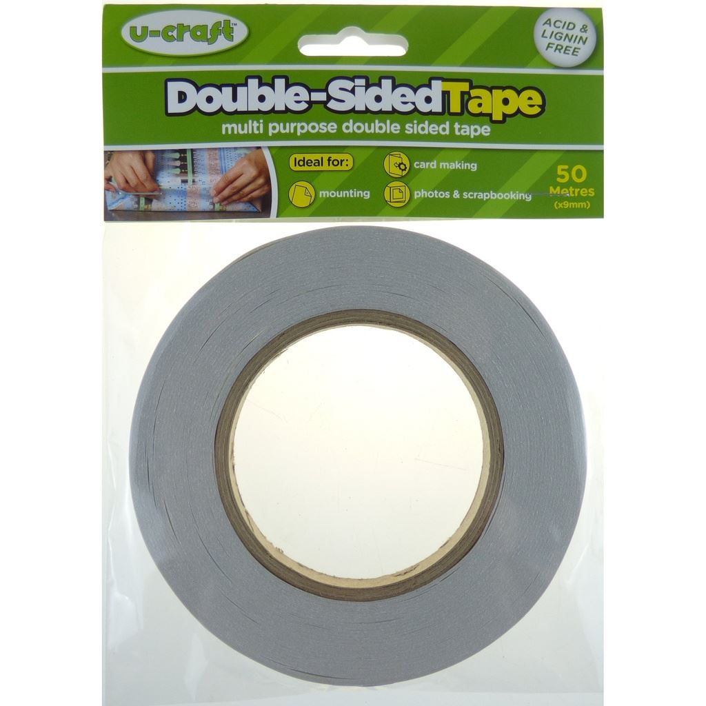 UCraft Double sided tape 9mm x 50m GoCraft