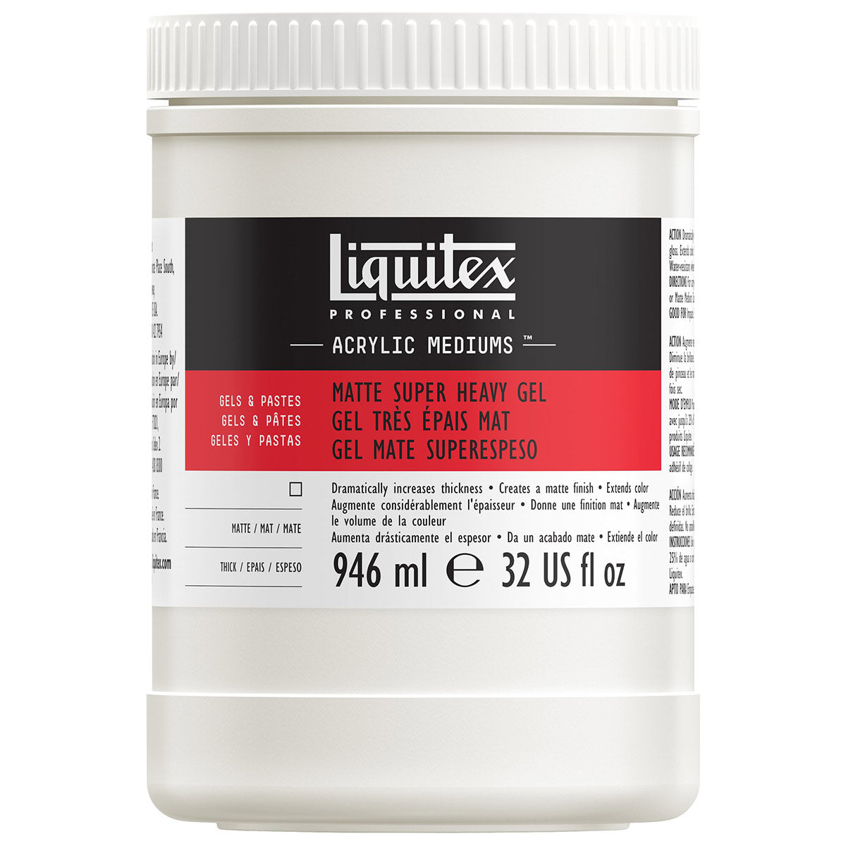 Liquitex Professional - Matte Super Heavy Gel 946ml