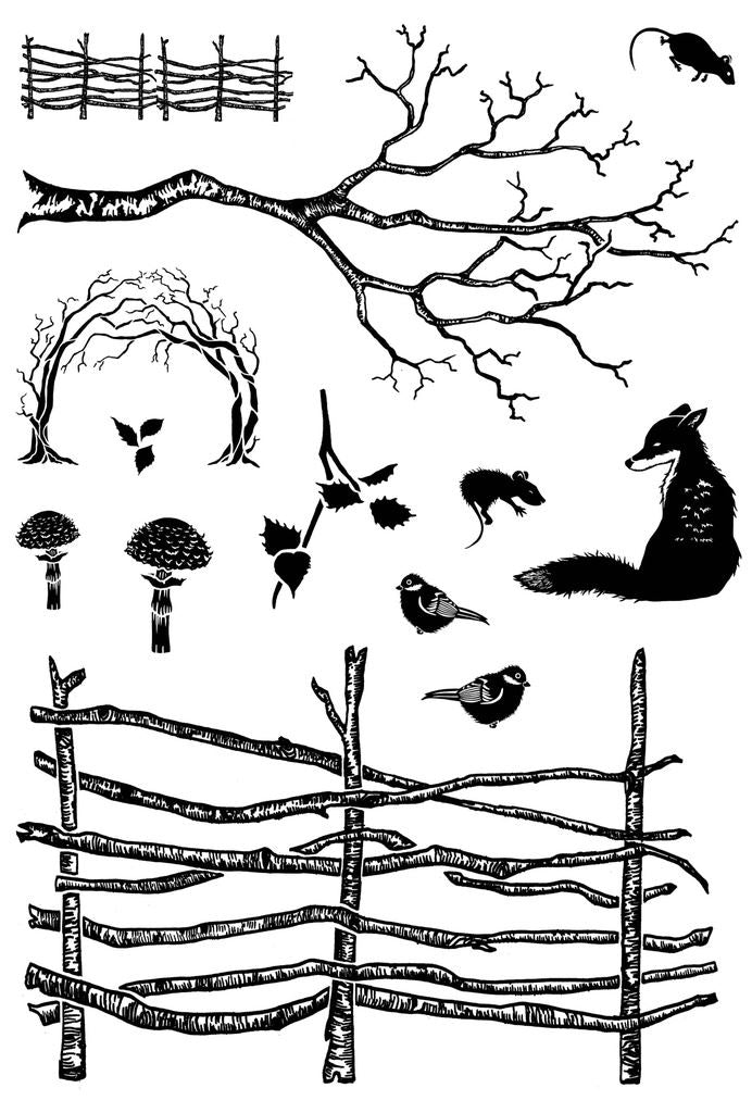 Peaceful Place A6 Clear Stamp Set