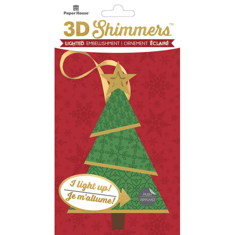 Paper House Productions - Modern Christmas Tree Embellishment