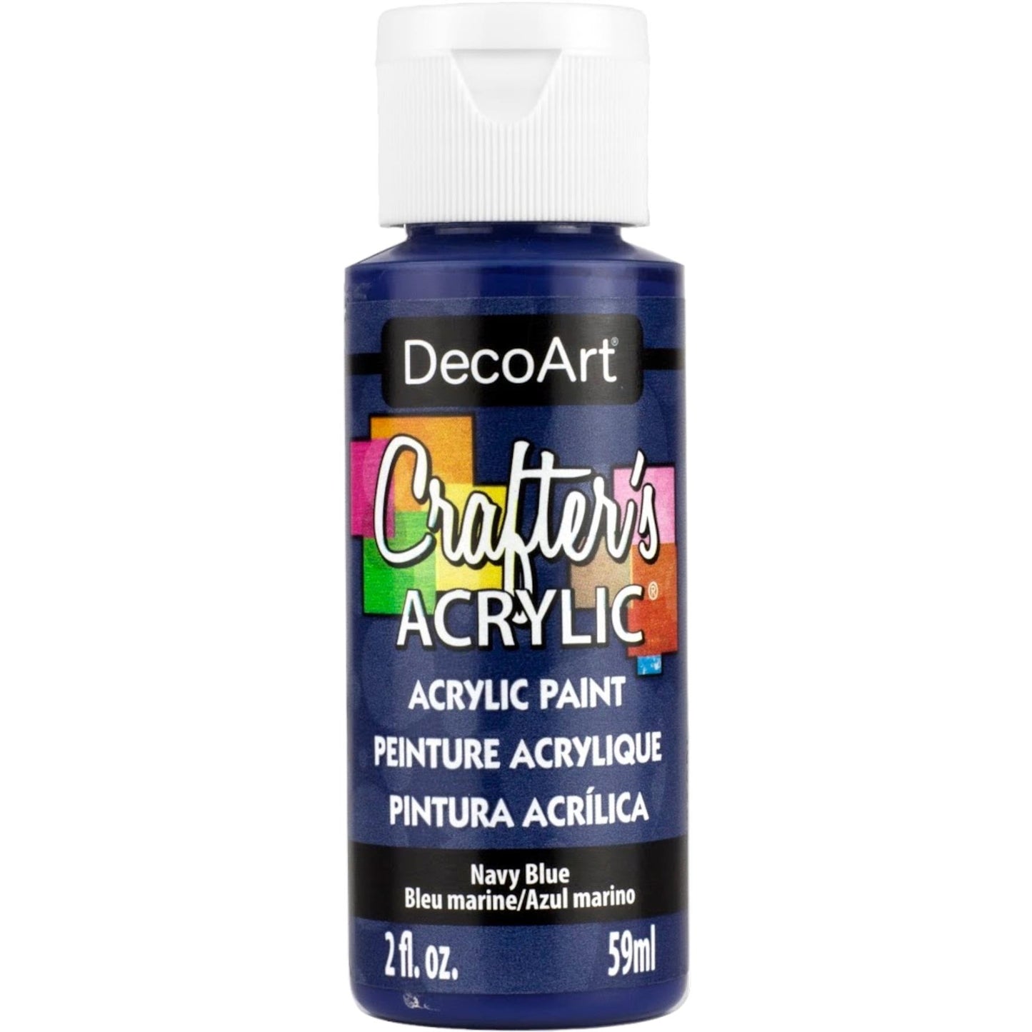 DecoArt Navy Blue Crafters Acrylic 2oz