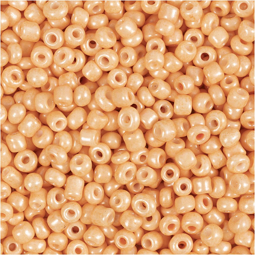 Rocaille Seed Beads, dia. 3 mm, size 8/0, hole size 0,6-1,0 mm