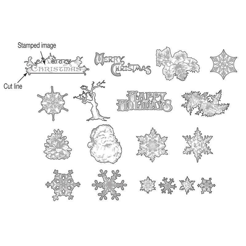 Tim Holtz - Alterations Stamp