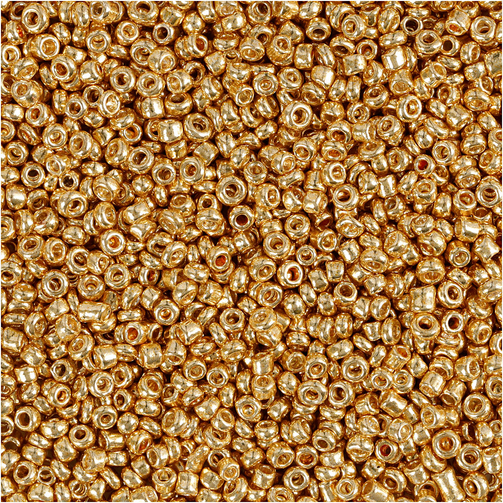 Rocaille Seed Beads, dia. 1,7 mm, size 15/0, hole size 0,5-0,8 mm