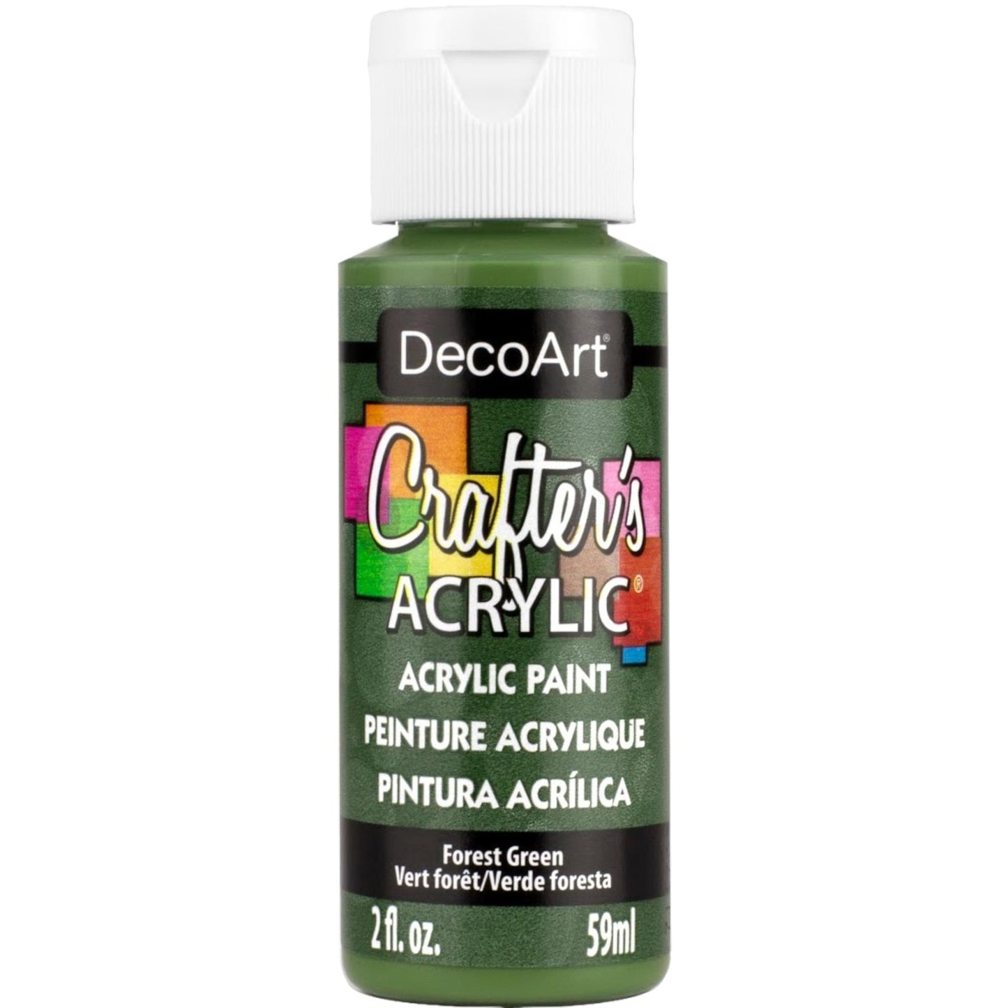 DecoArt Forest Green Crafters Acrylic 2oz