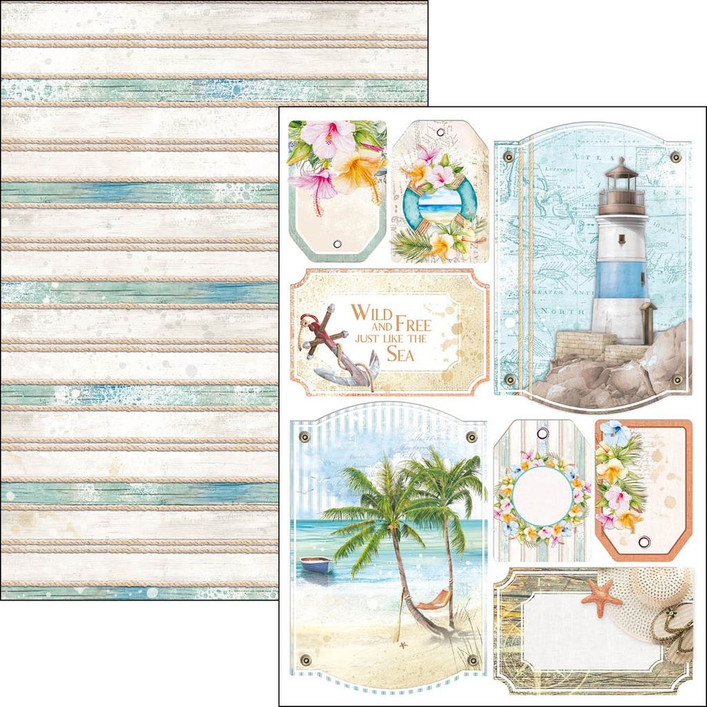 Ciao Bella Summer Breeze A4 Creative pad