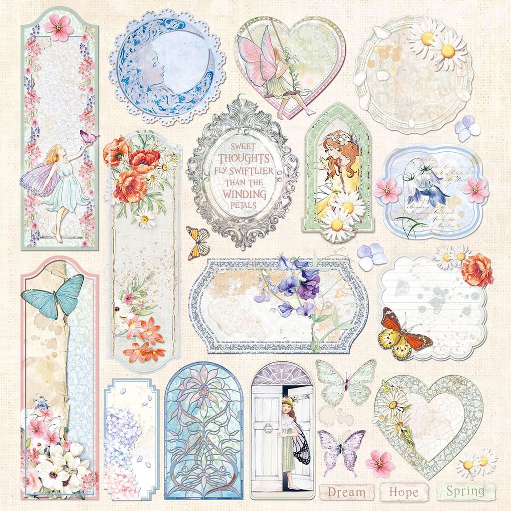 Ciao Bella Enchanted Land 8inc x 8inc Paper Pad