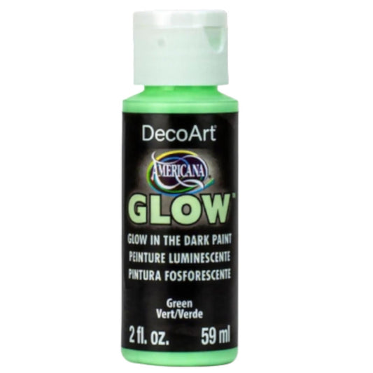 DecoArt Glow Green SoSoft Glow-in-the-Dark