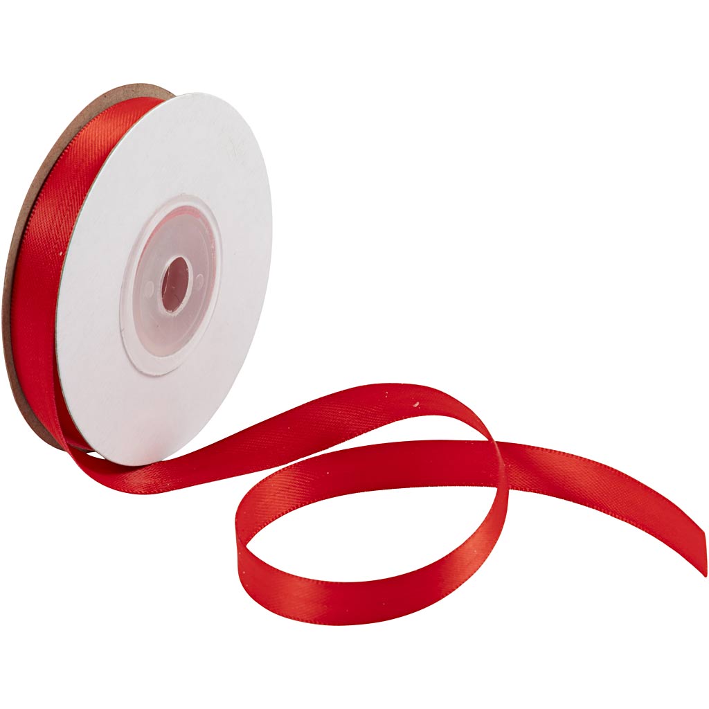 Creativ Satin Ribbon – Beautiful Lustrous Quality in Various Colours and Roll Lengths