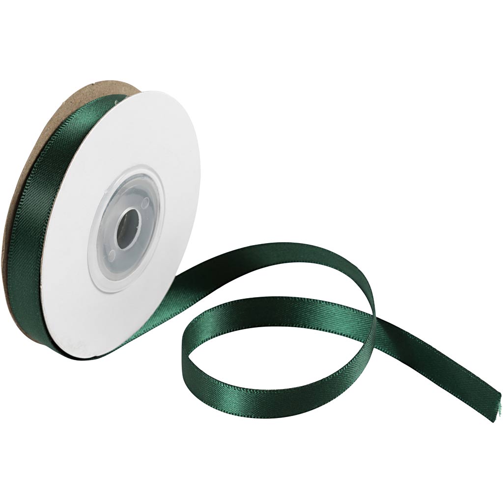 Creativ Satin Ribbon – Beautiful Lustrous Quality in Various Colours and Roll Lengths