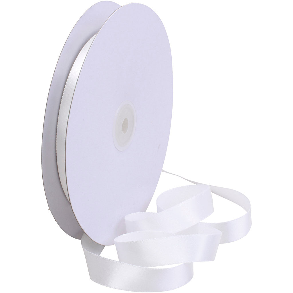 Creativ Satin Ribbon – Beautiful Lustrous Quality in Various Colours and Roll Lengths