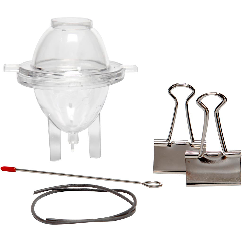 Candle Mould, Egg, H: 65 mm, dia. 47 mm, 1 pc