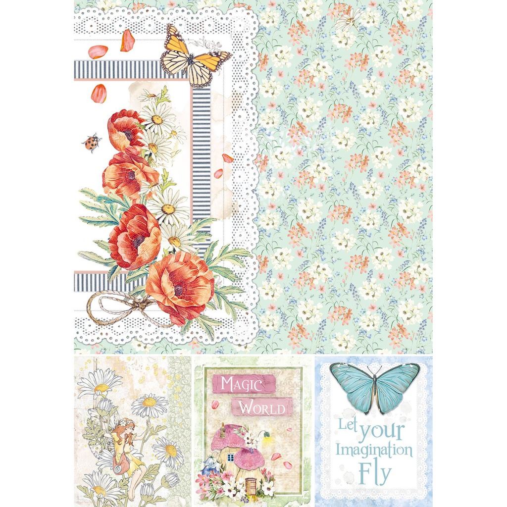Ciao Bella Enchanted Land A4 Creative pad
