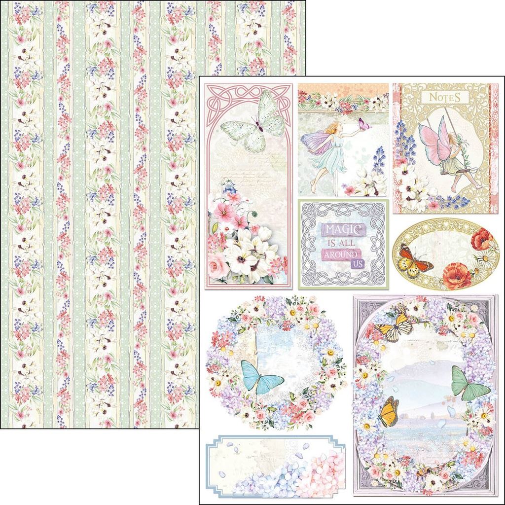 Ciao Bella Enchanted Land A4 Creative pad