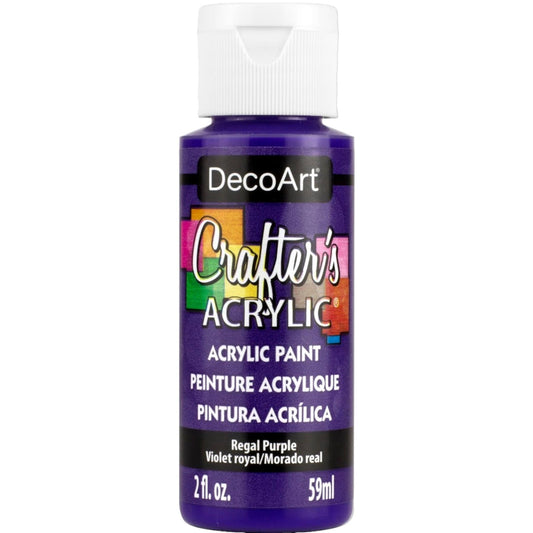 DecoArt Regal Purple Crafters Acrylic 2oz