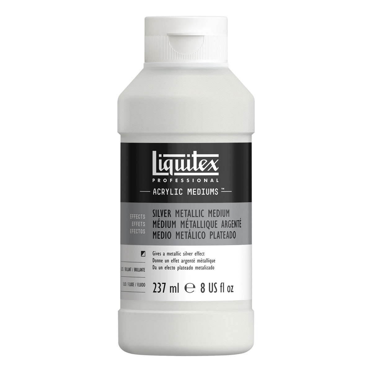 Liquitex Professional - Silver Metallic Medium 237ml