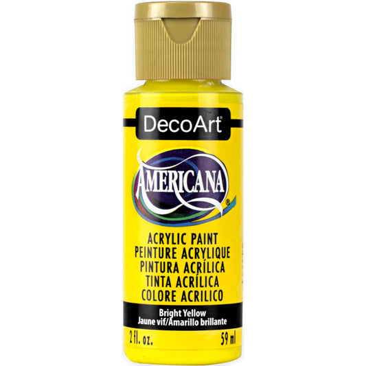 DecoArt Bright Yellow Americana Acrylic 2oz
