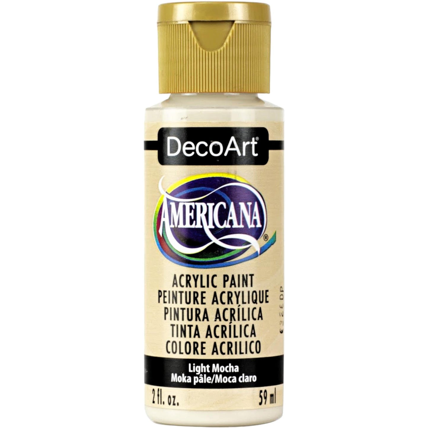DecoArt Light Mocha Americana Acrylic 2oz