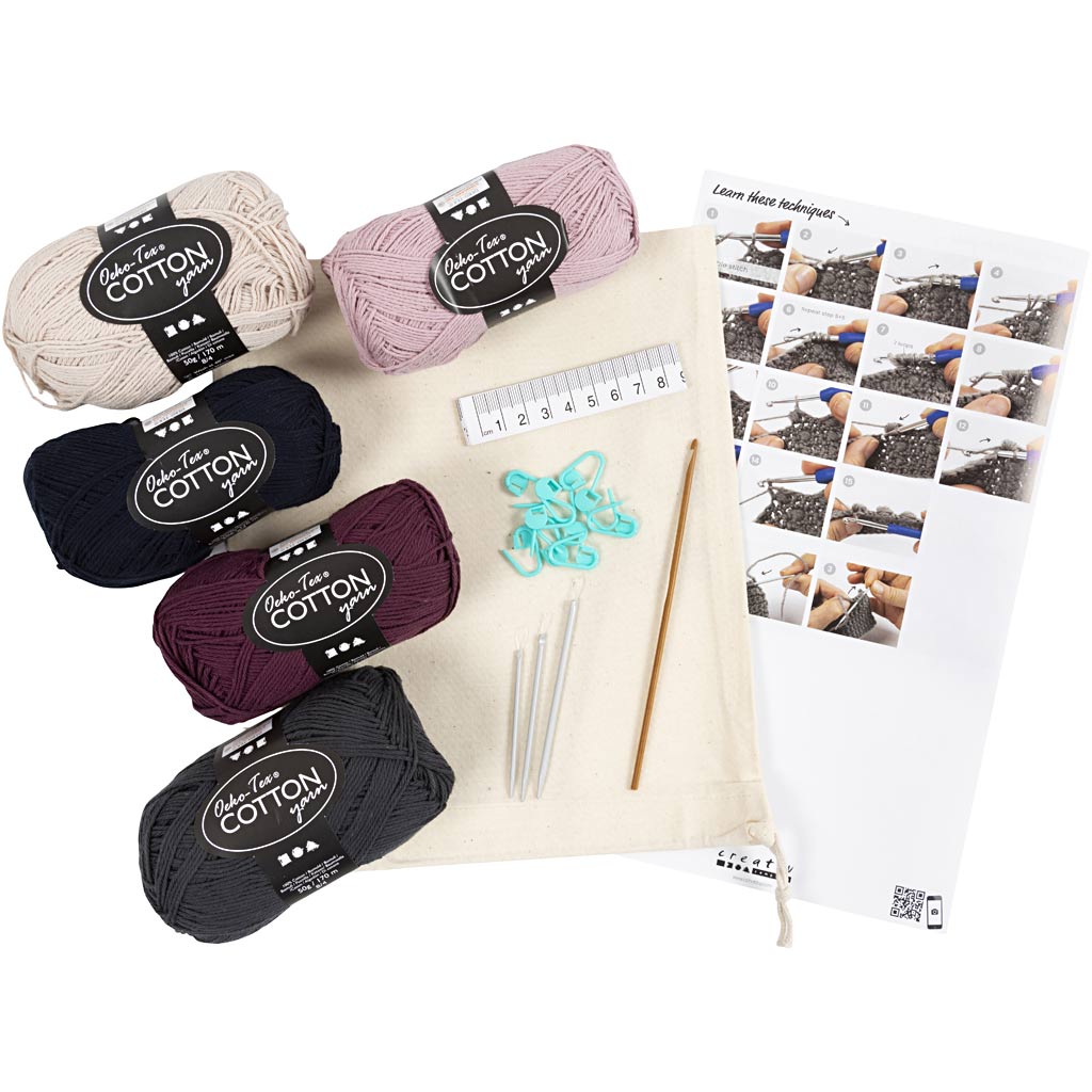 Starter Craft Kit Crochet, 1 pack
