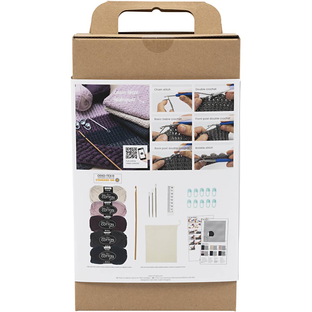 Starter Craft Kit Crochet, 1 pack