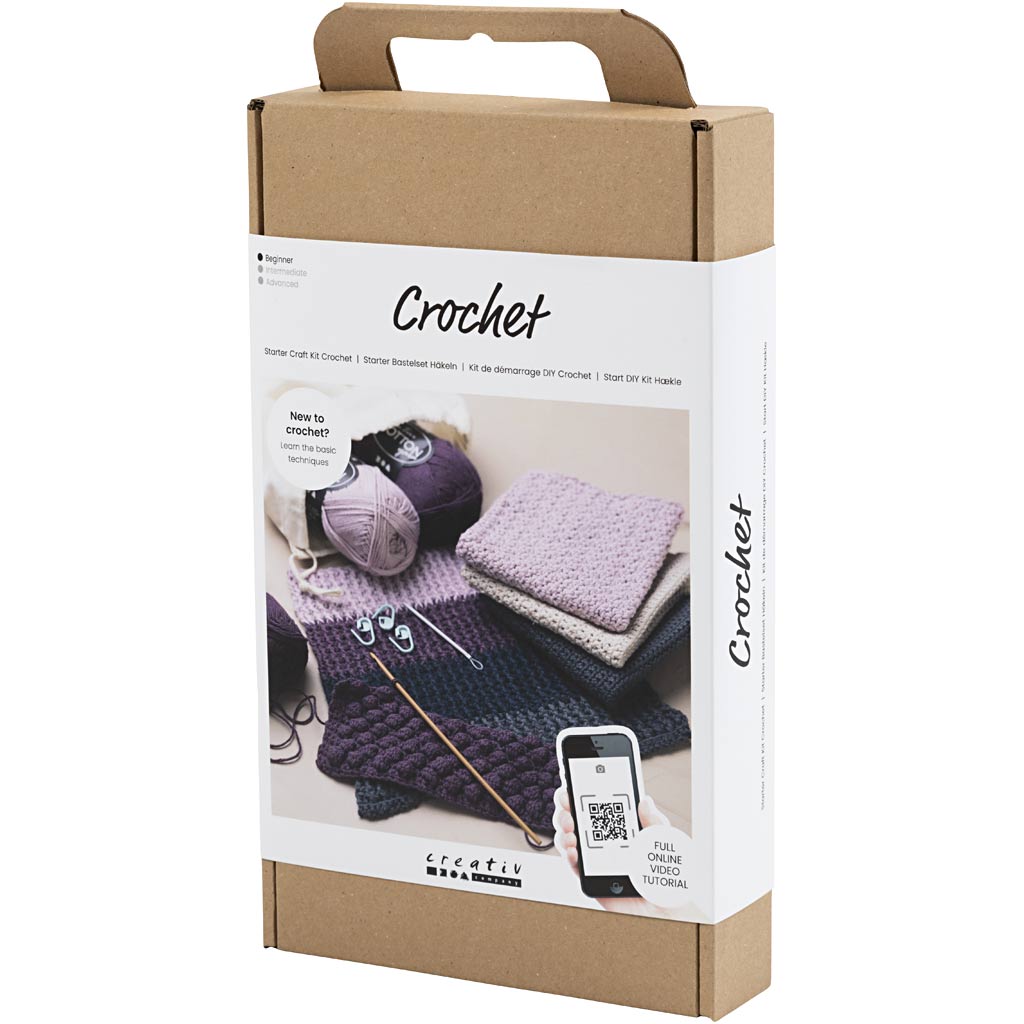 Starter Craft Kit Crochet, 1 pack