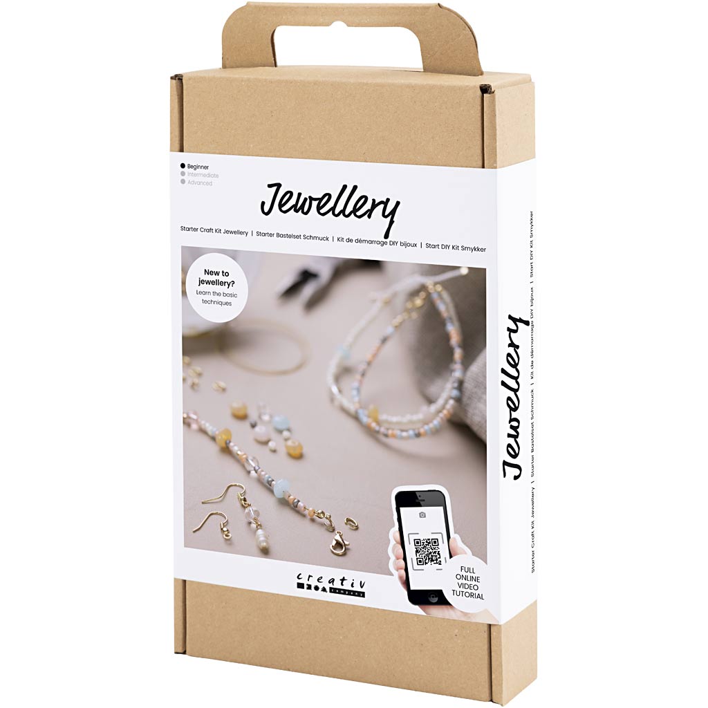 Starter Craft Kit Jewellery Classic Beads, 1 pack