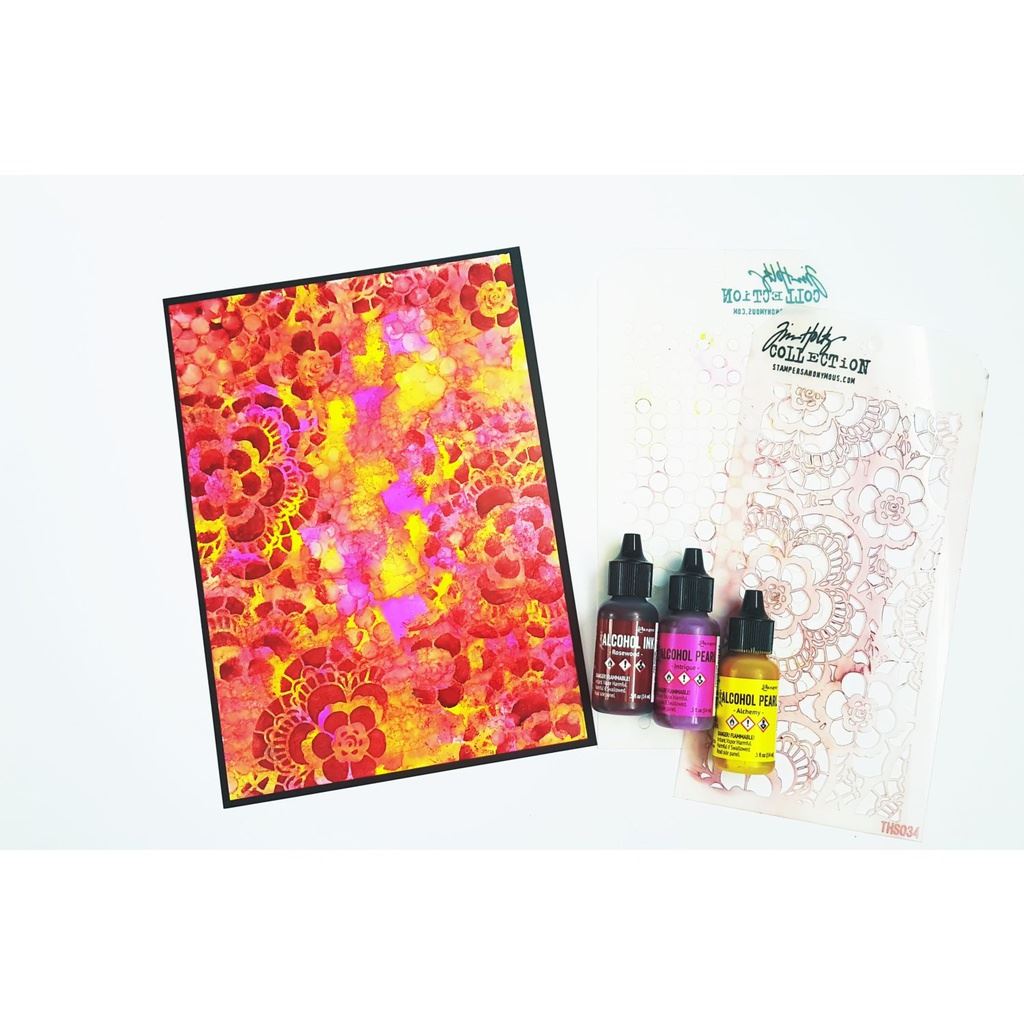 Alcohol Ink Pearls Radiant