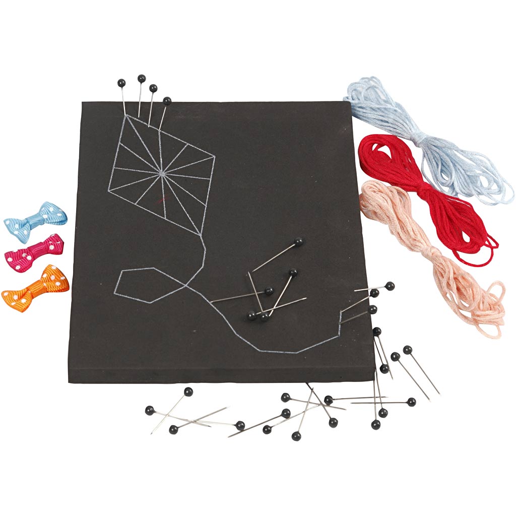 Starter Craft Kit Embroidery, Flowers, 1 pack