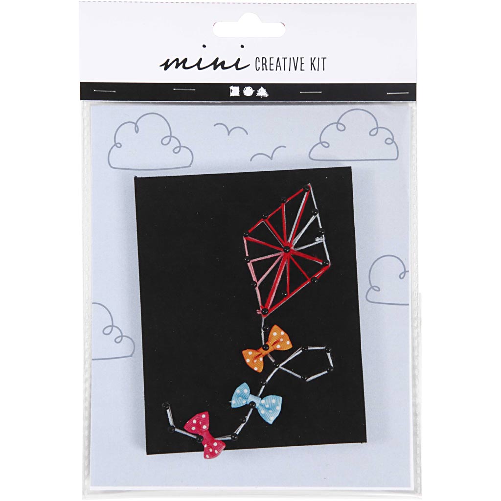 Starter Craft Kit Embroidery, Flowers, 1 pack