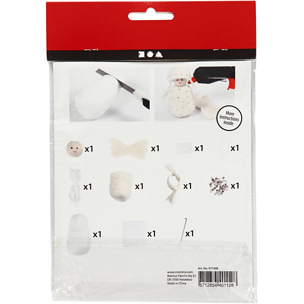 Mini Craft Kit, angel, H: 10 cm, 1 pack