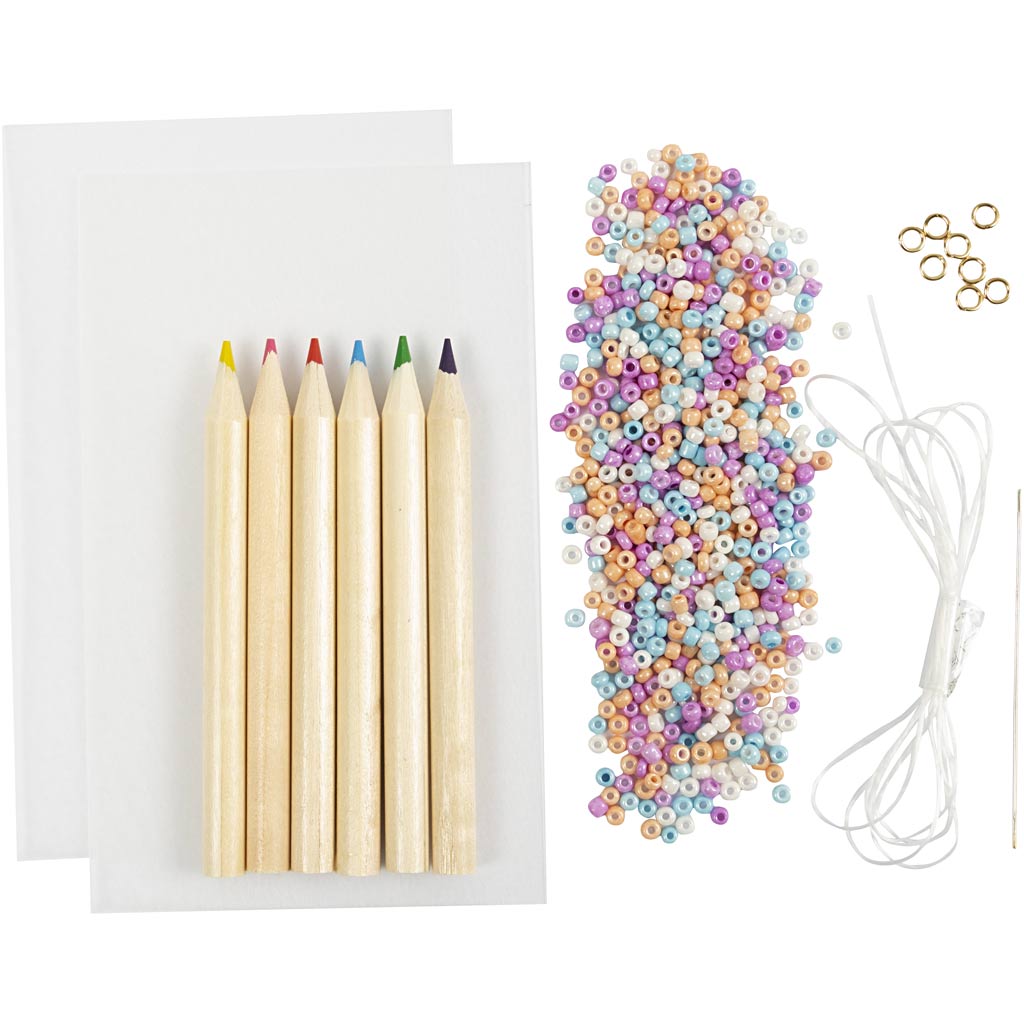 Mini Craft Kit Jewellery, Shrink Plastic Bracelets, 1 pack
