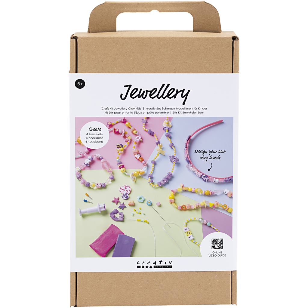 Craft Kit Jewellery Children, assorted colours