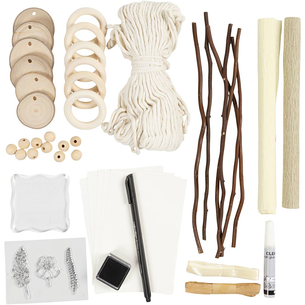 Craft Kit Table Decoration, natural