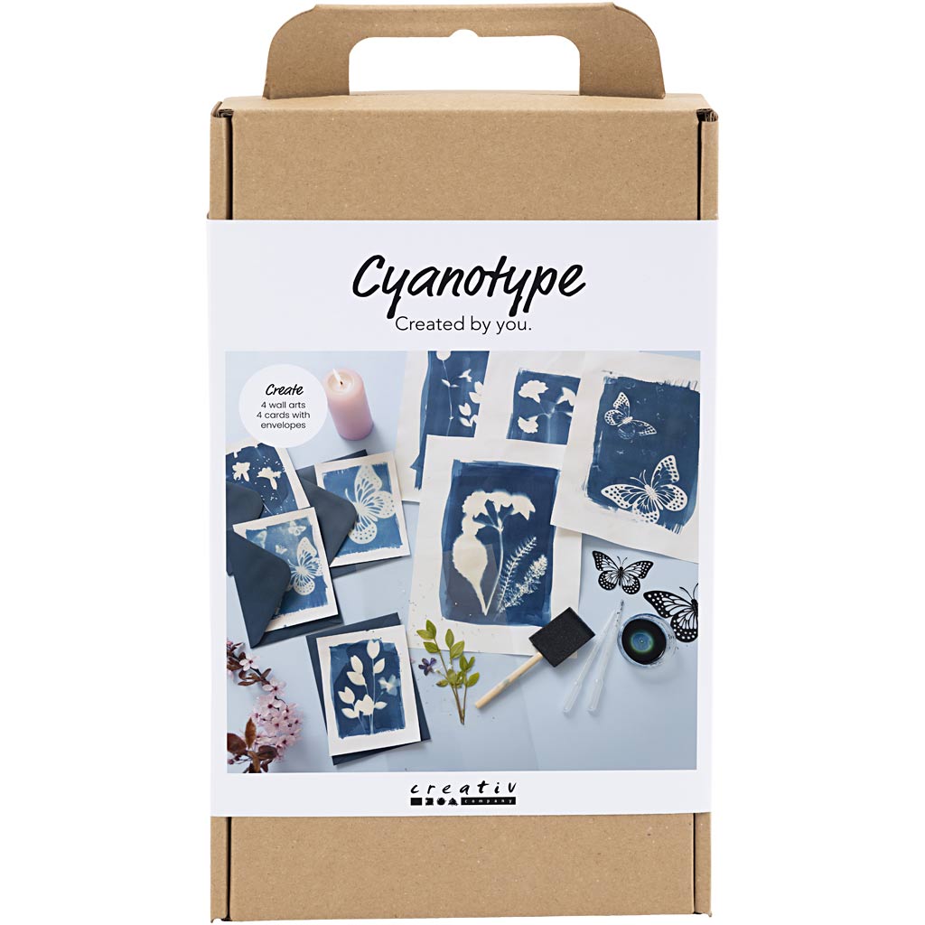 Craft Kit Cyanotype, blue