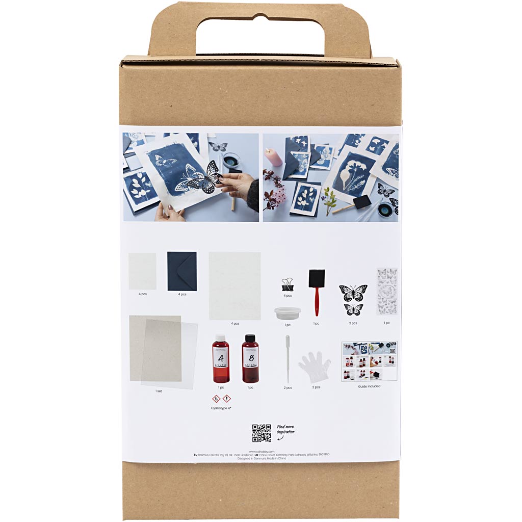 Craft Kit Cyanotype, blue