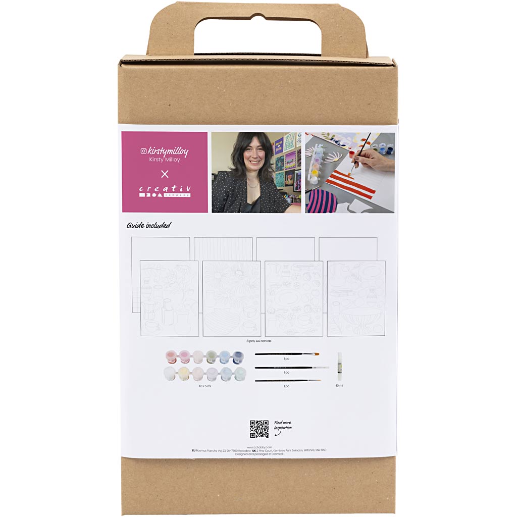 Craft Kit Colouring, Collage