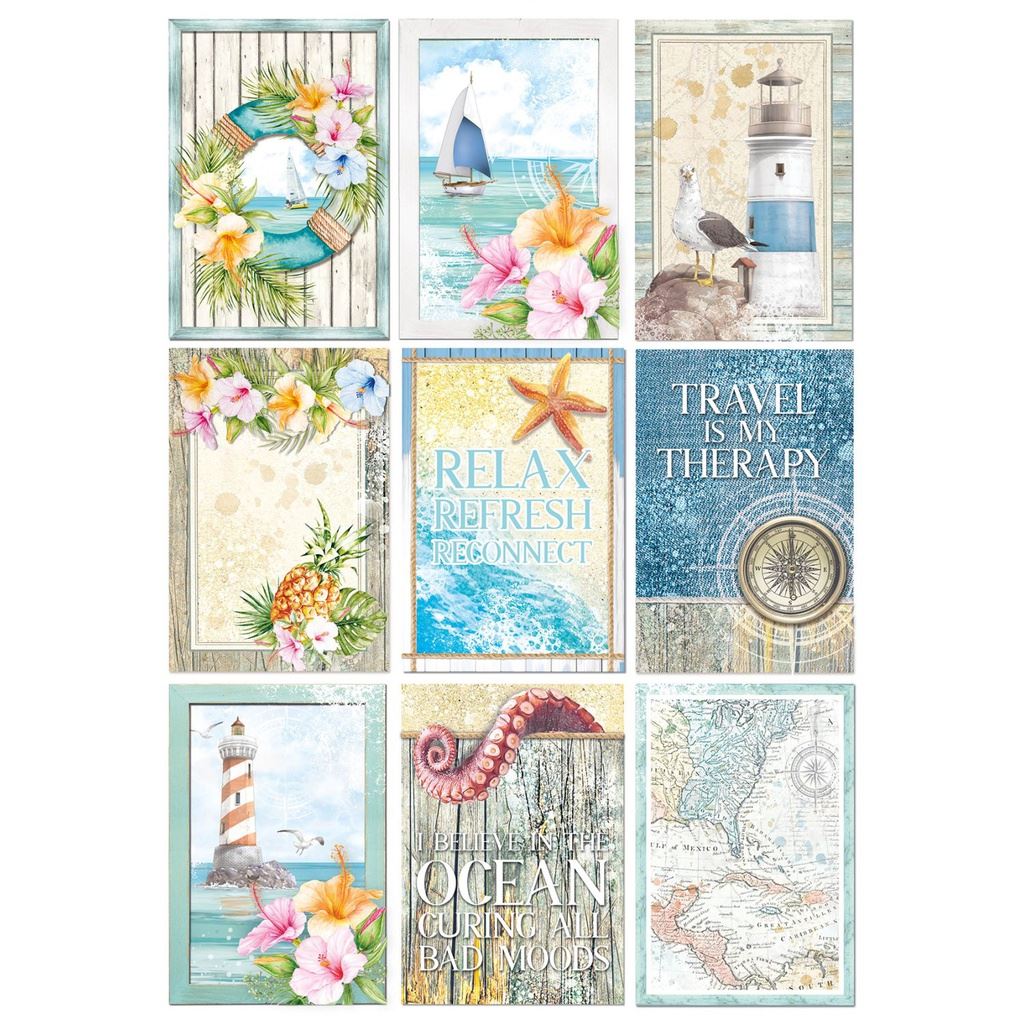 Ciao Bella Summer Breeze A4 Creative pad