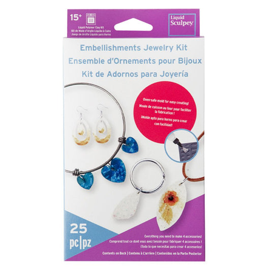 Liquid Sculpey Embellishments Jewellery Kit