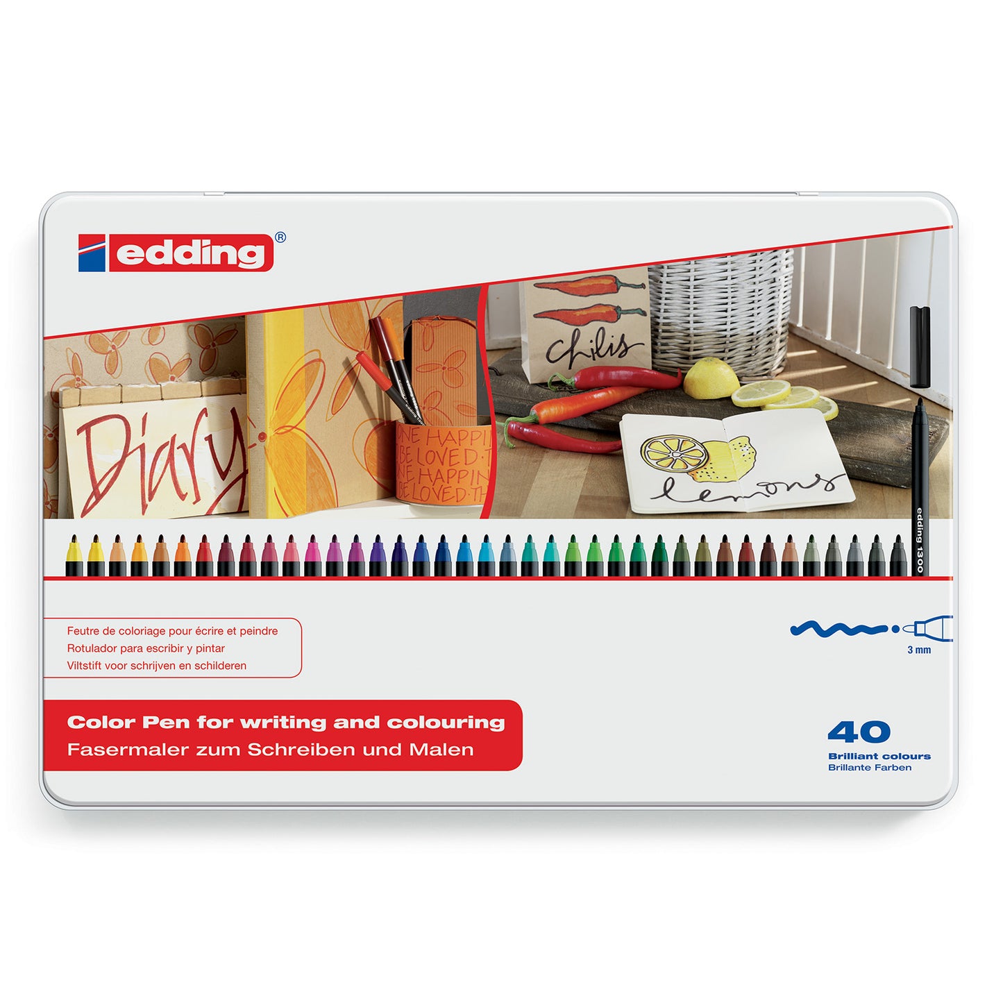Edding 1300 Tin of 10
