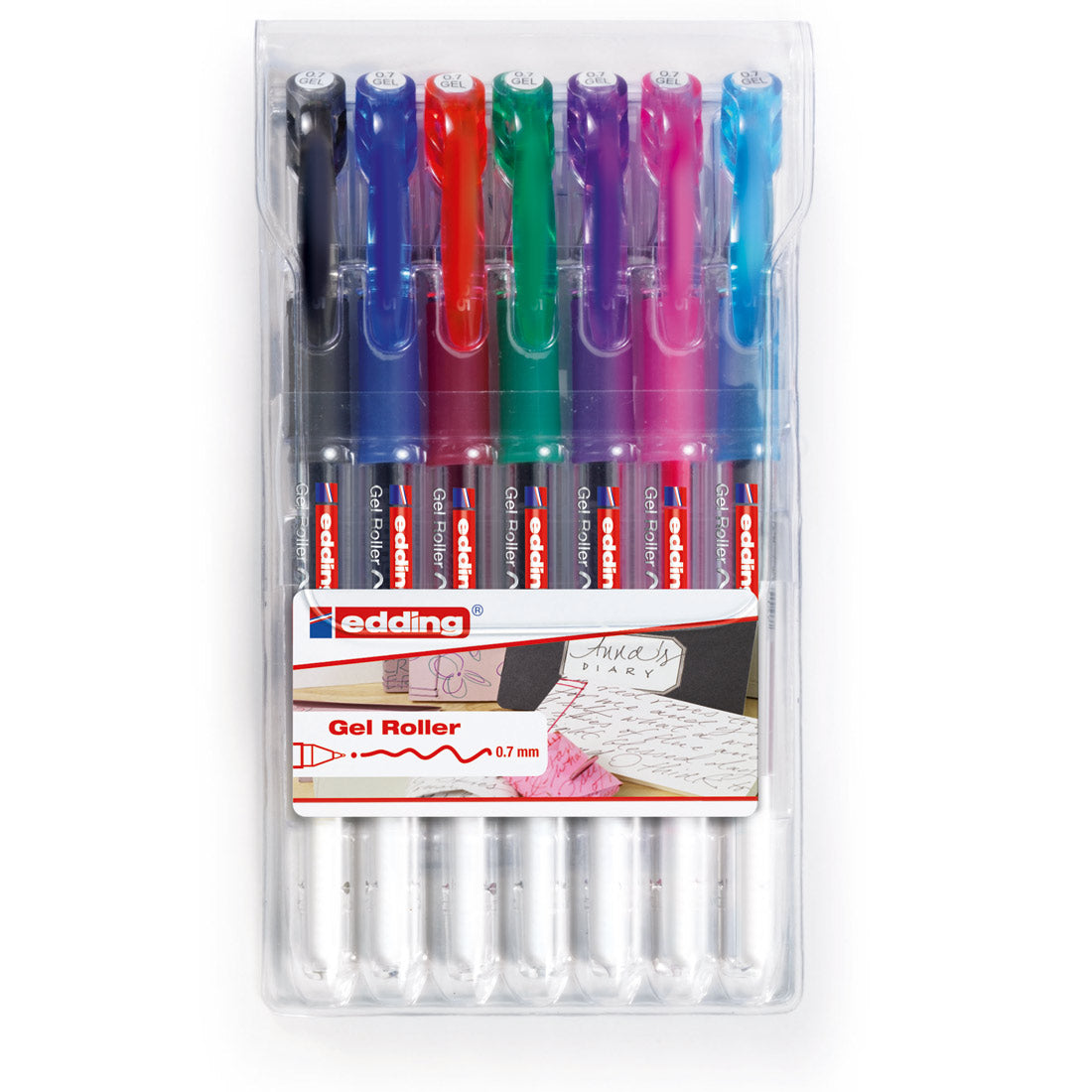Edding 2185 Set of 7 Standard (001-004 008-010)