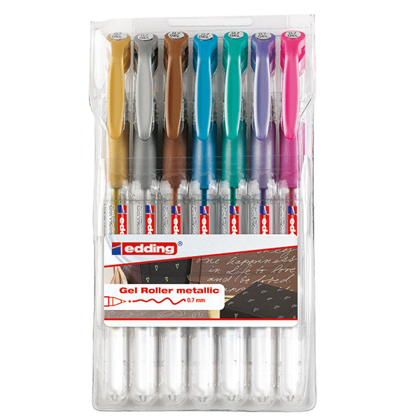 Edding 2185 Set of 7 Metallic (053-055 073 074 078 079)