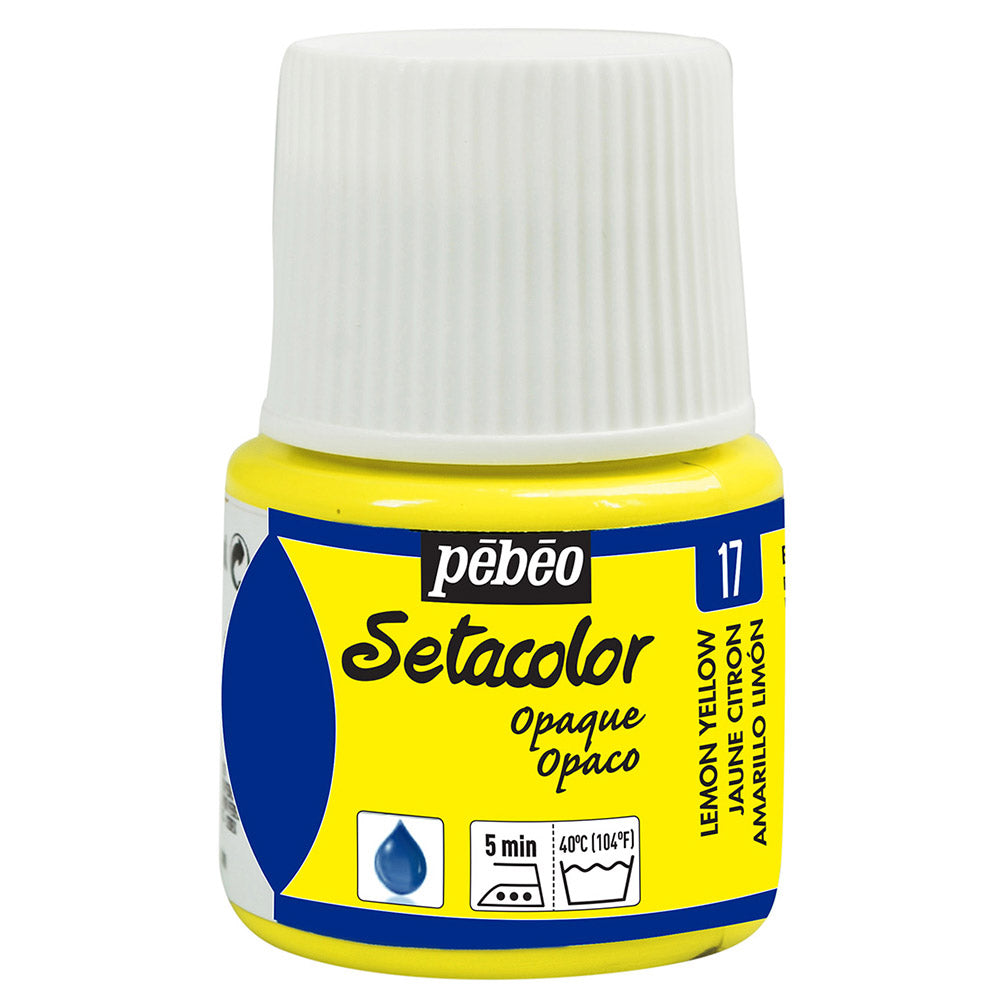 Pebeo Setacolour Opaque Matt Fabrics Paint